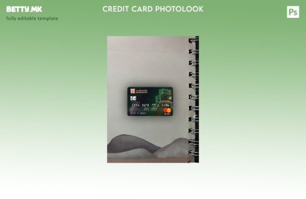 Модерен стил на Јемен, шаблон за преден шаблон за фото изглед на мастер картичка